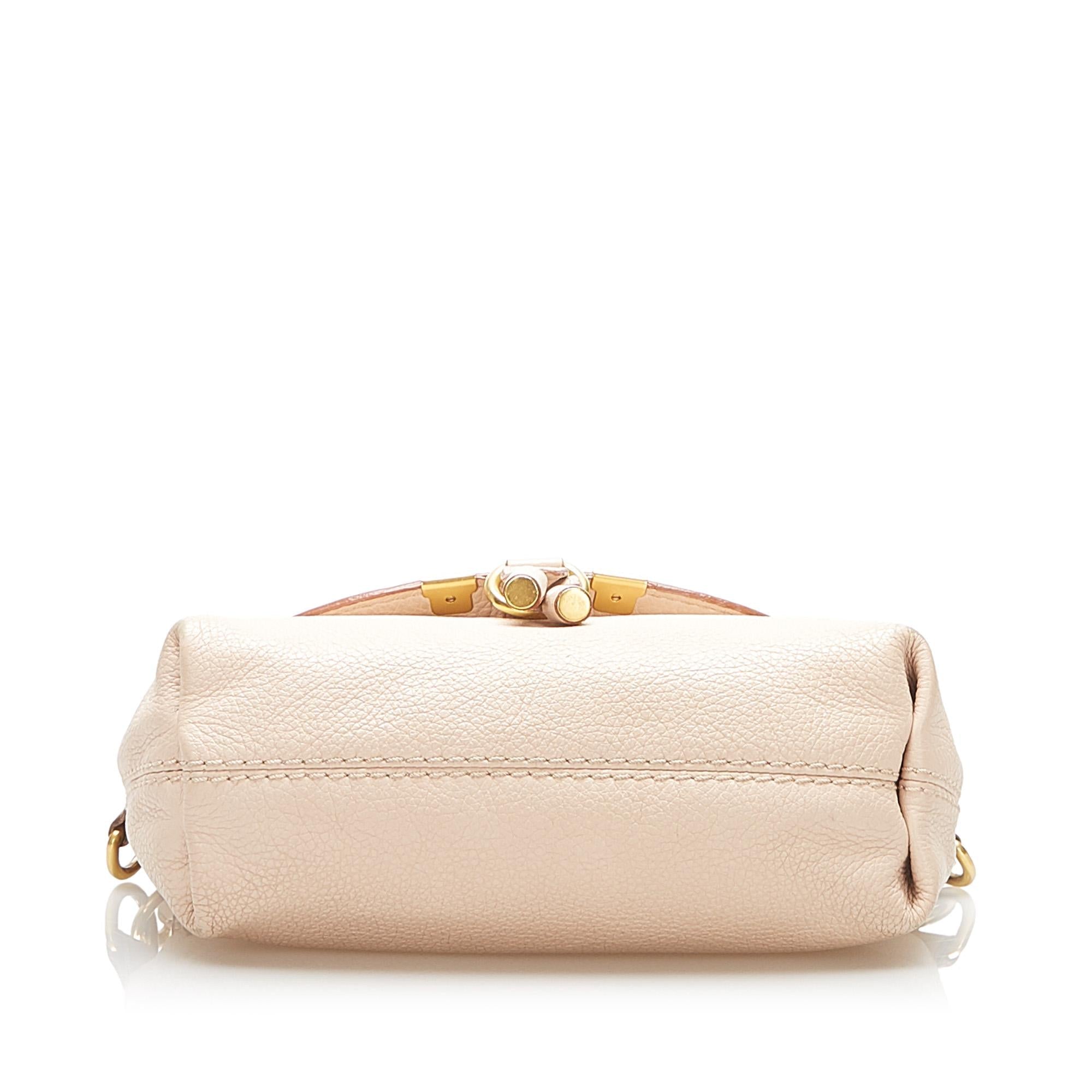 Chloe Marcie Leather Crossbody Bag (SHG-16862)