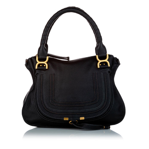 Chloe Marcie Leather Satchel (SHG-25956)