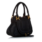 Chloe Marcie Leather Satchel (SHG-25956)