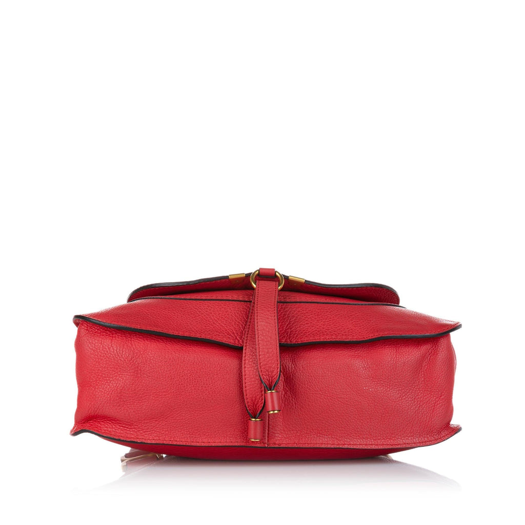 Chloe Marcie Leather Satchel (SHG-26678)