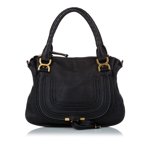 Chloe Marcie Leather Satchel (SHG-29831)