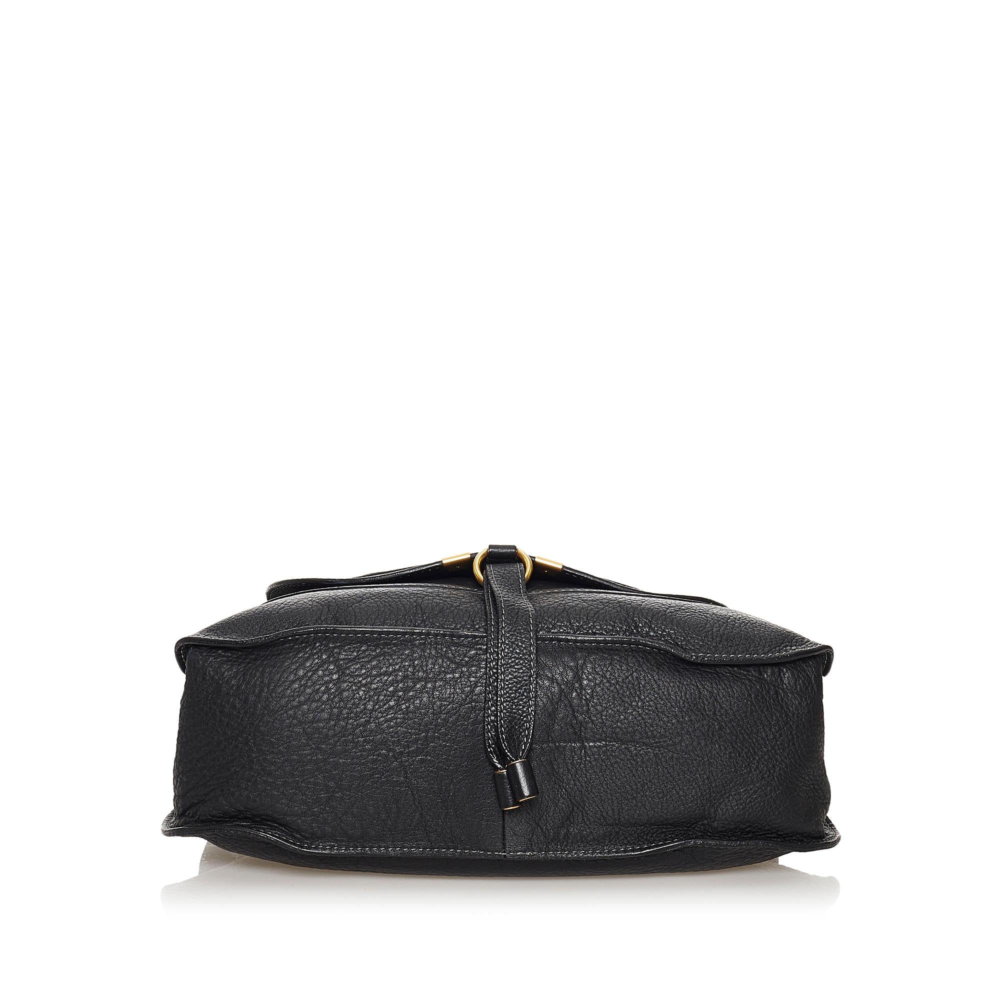 Chloe Marcie Leather Satchel (SHG-30044)