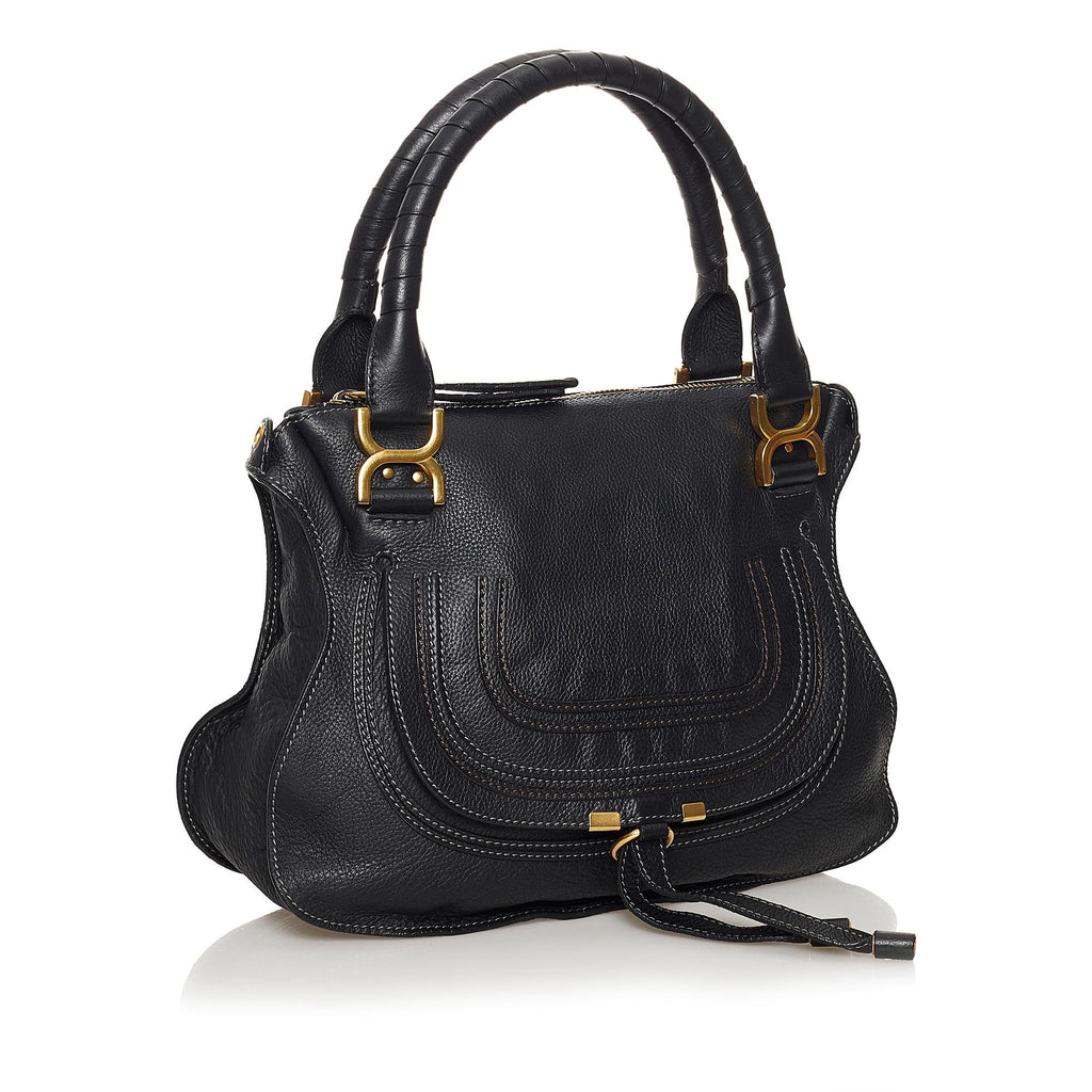 Chloe Marcie Leather Satchel (SHG-30044)