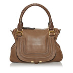 Chloe Marcie Leather Satchel (SHG-30681)