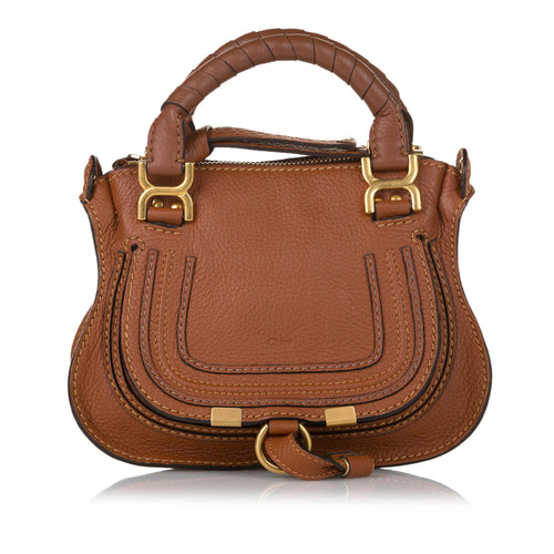 Chloe Marcie Leather Satchel (SHG-31283)
