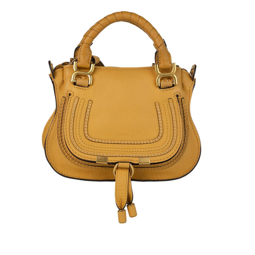 Chloe Marcie Leather Satchel (SHG-33103)