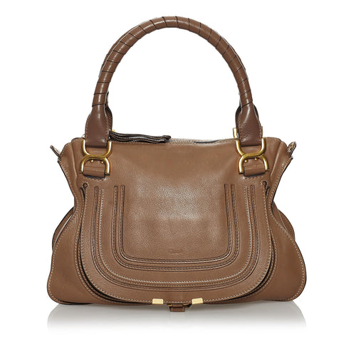 Chloe Marcie Leather Satchel (SHG-33908)