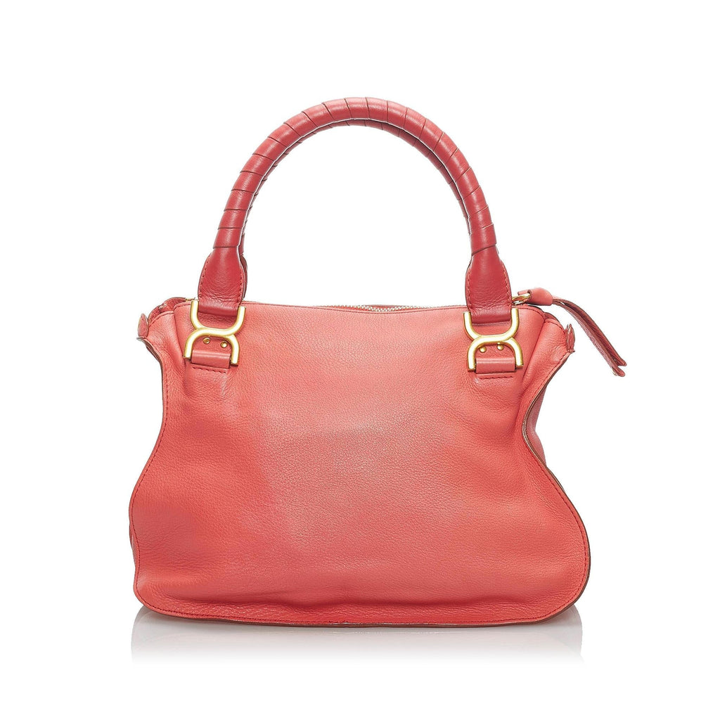 Chloe Marcie Leather Satchel (SHG-34205)
