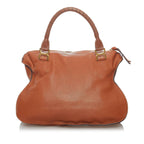 Chloe Marcie Leather Tote Bag (SHG-29753)
