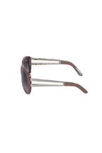 Chloe - Mauve Pink Large Frame Sunglasses