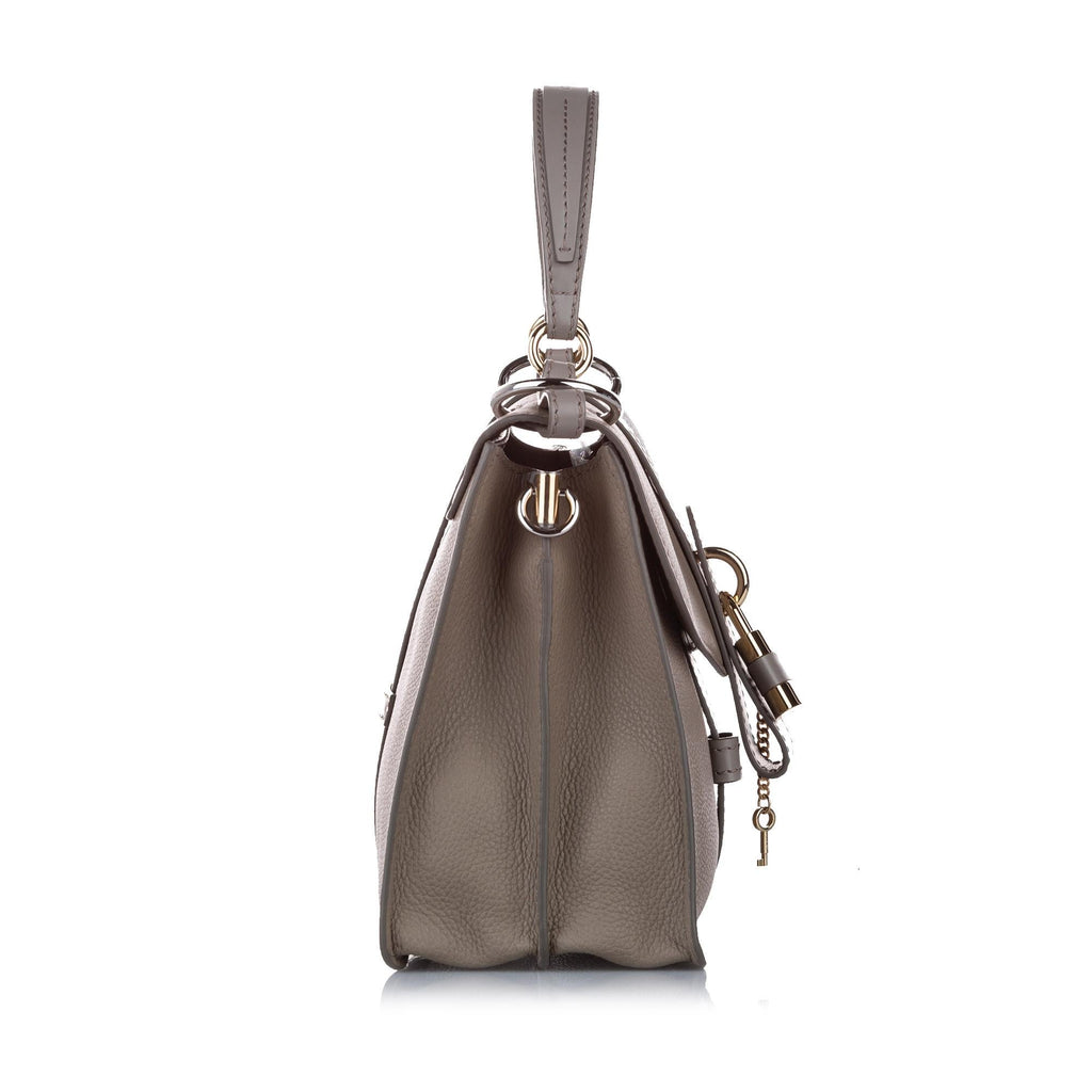Chloe Medium Aby Leather Satchel (SHG-23011)