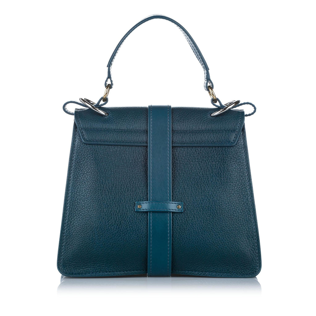 Chloe Medium Aby Leather Satchel (SHG-24443)