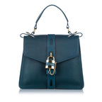 Chloe Medium Aby Leather Satchel (SHG-24443)