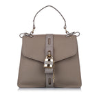 Chloe Medium Aby Leather Satchel (SHG-37644)