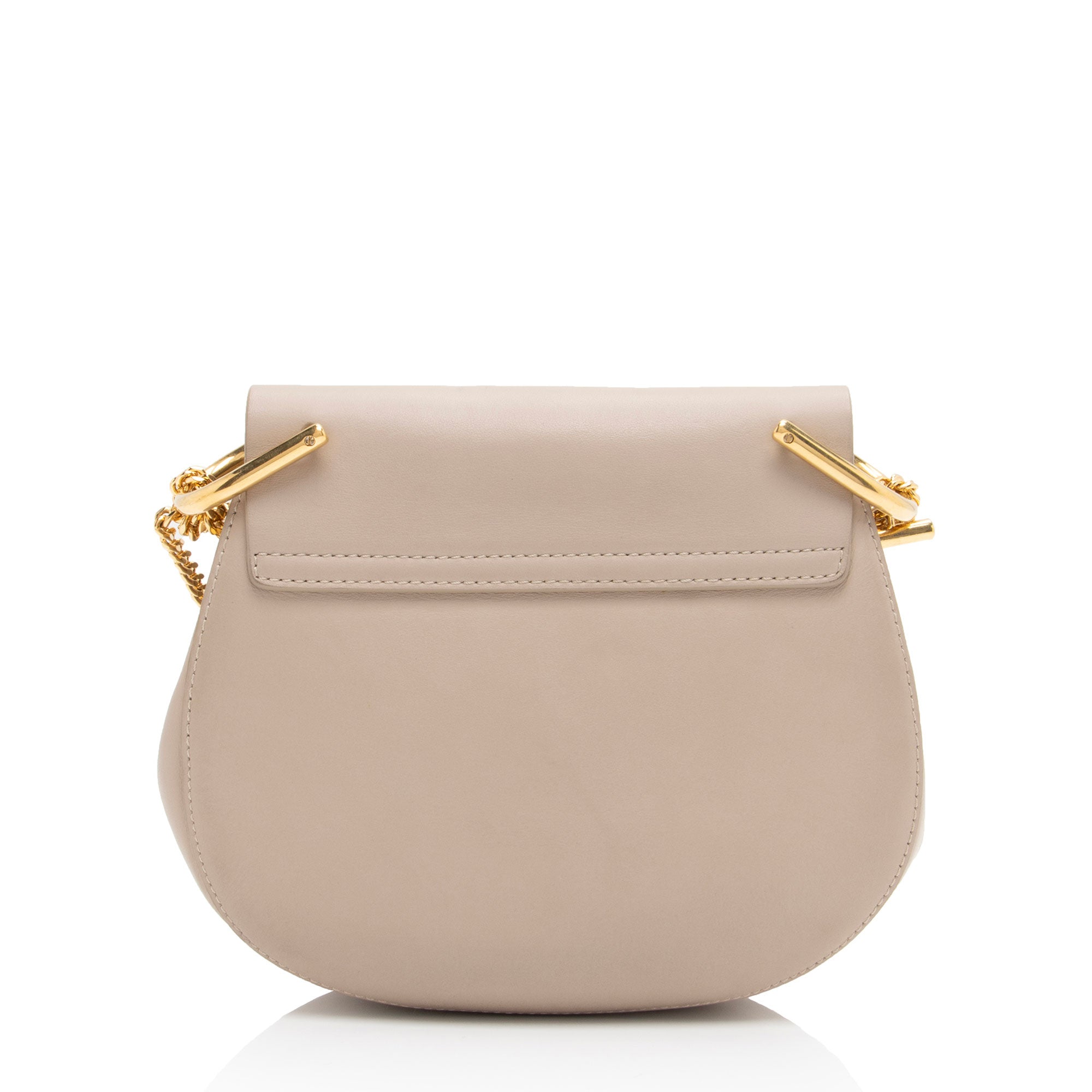 Chloe Metallic Lambskin Drew Mini Shoulder Bag (SHF-y08HVC)