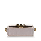 Chloe Mini C Embossed Leather Satchel (SHG-33404)