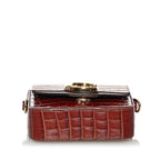 Chloe Mini C Leather Satchel (SHG-30740)