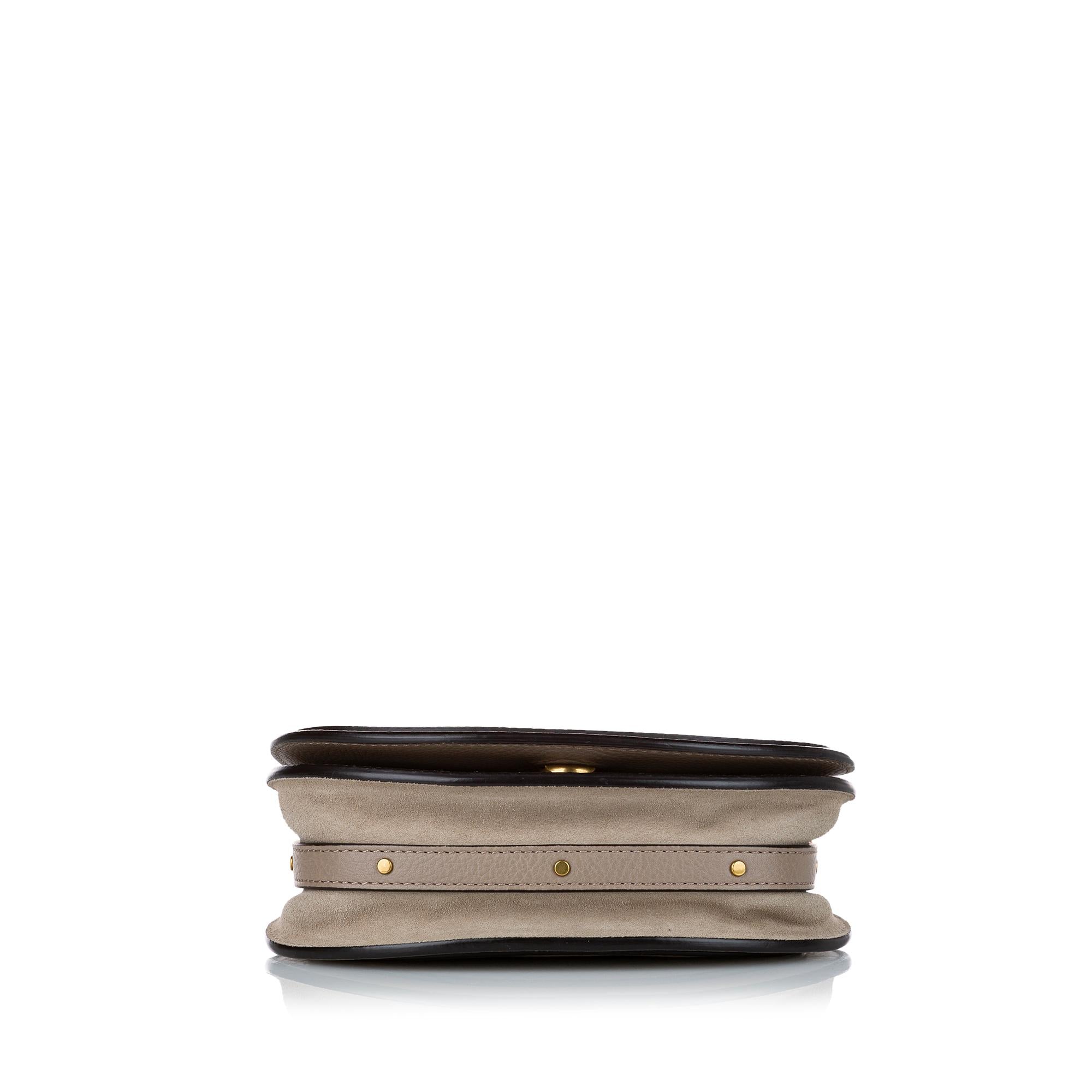 Chloe Nile Leather Satchel (SHG-28925)
