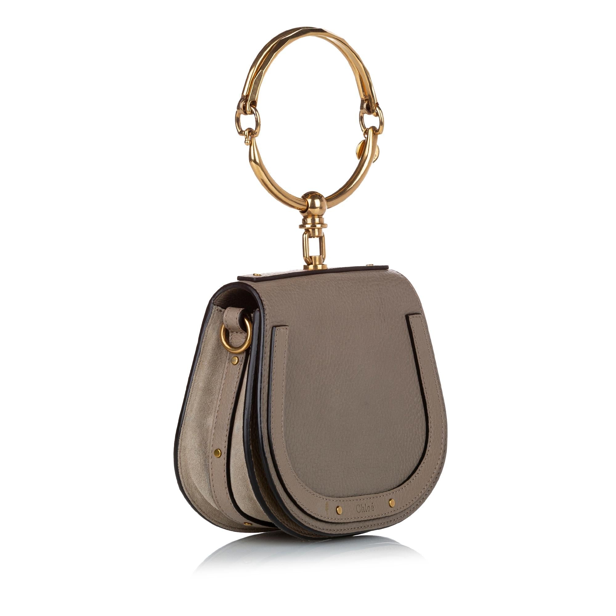 Chloe Nile Leather Satchel (SHG-28925)