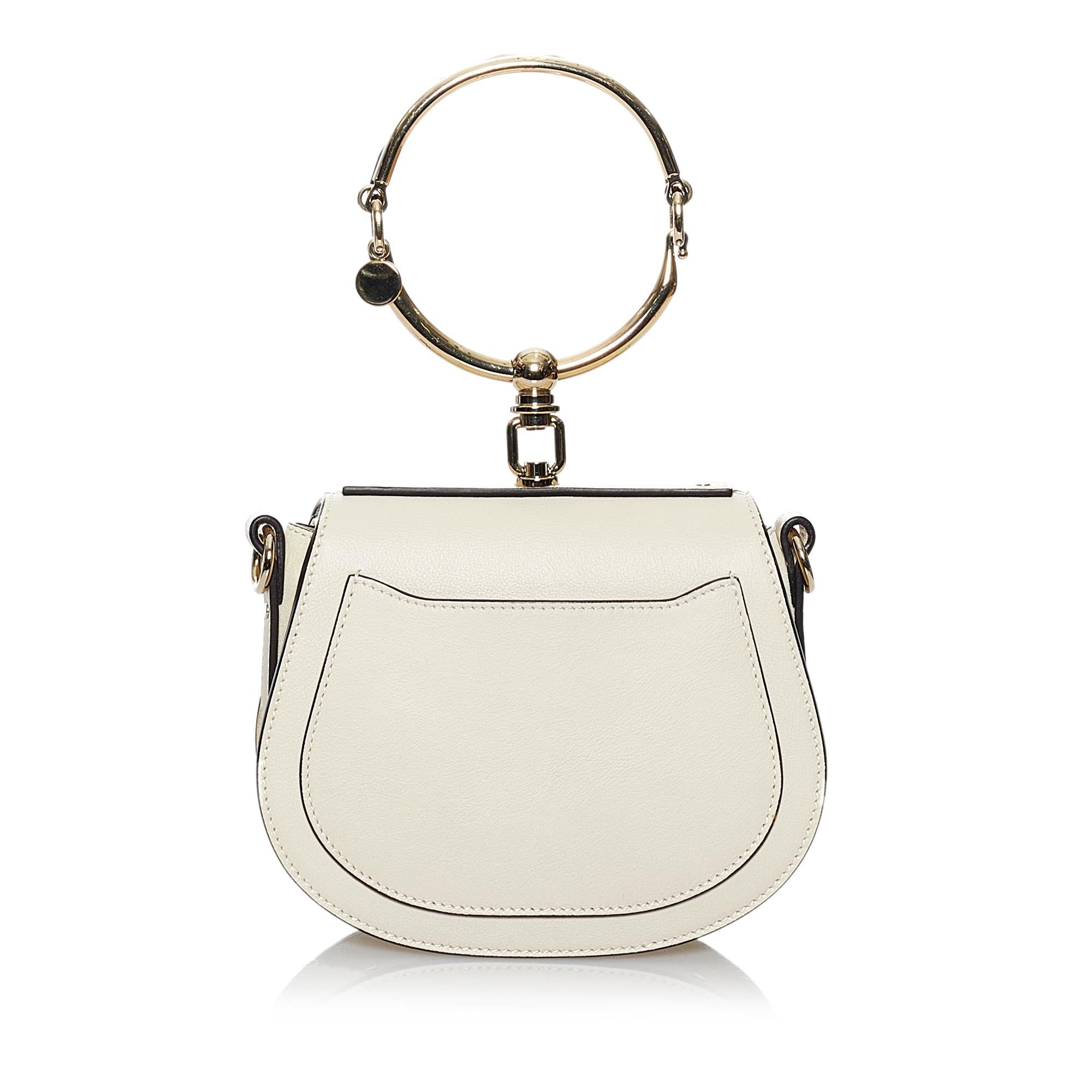 Chloe Nile Patchwork Leather Satchel (SHG-30107)