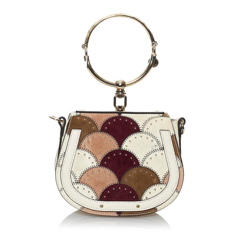 Chloe Nile Patchwork Leather Satchel (SHG-30107)