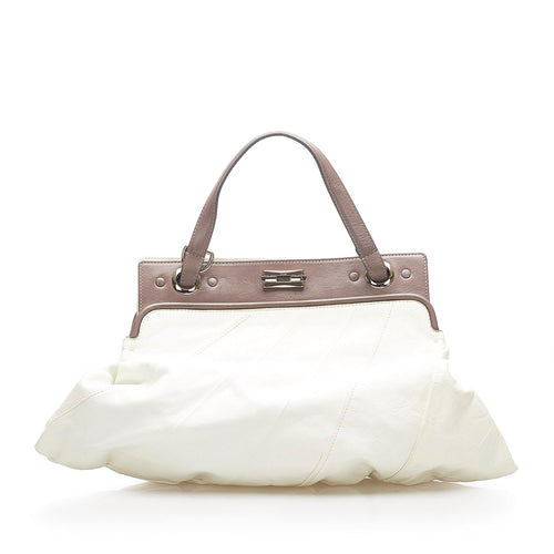 Chloe Odessa Leather Satchel (SHG-1bmWlJ)