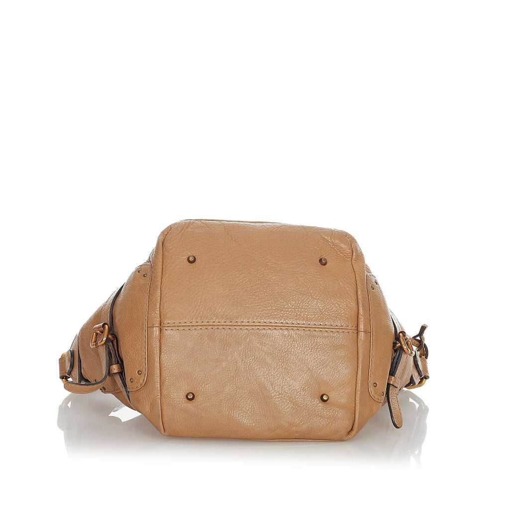 Chloe Paddington Leather Shoulder Bag (SHG-23075)
