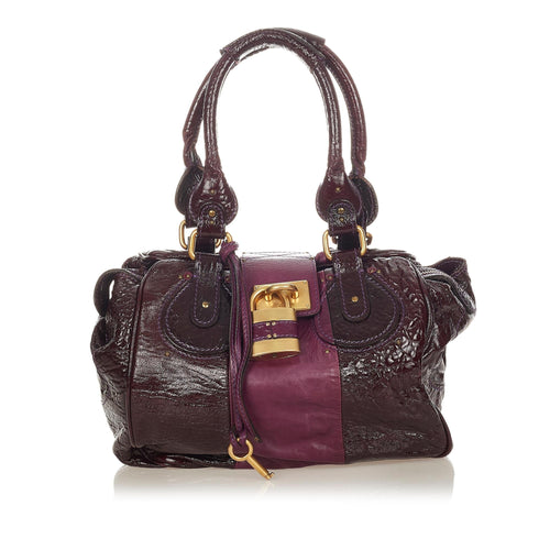 Chloe Paddington Leather Shoulder Bag (SHG-25390)