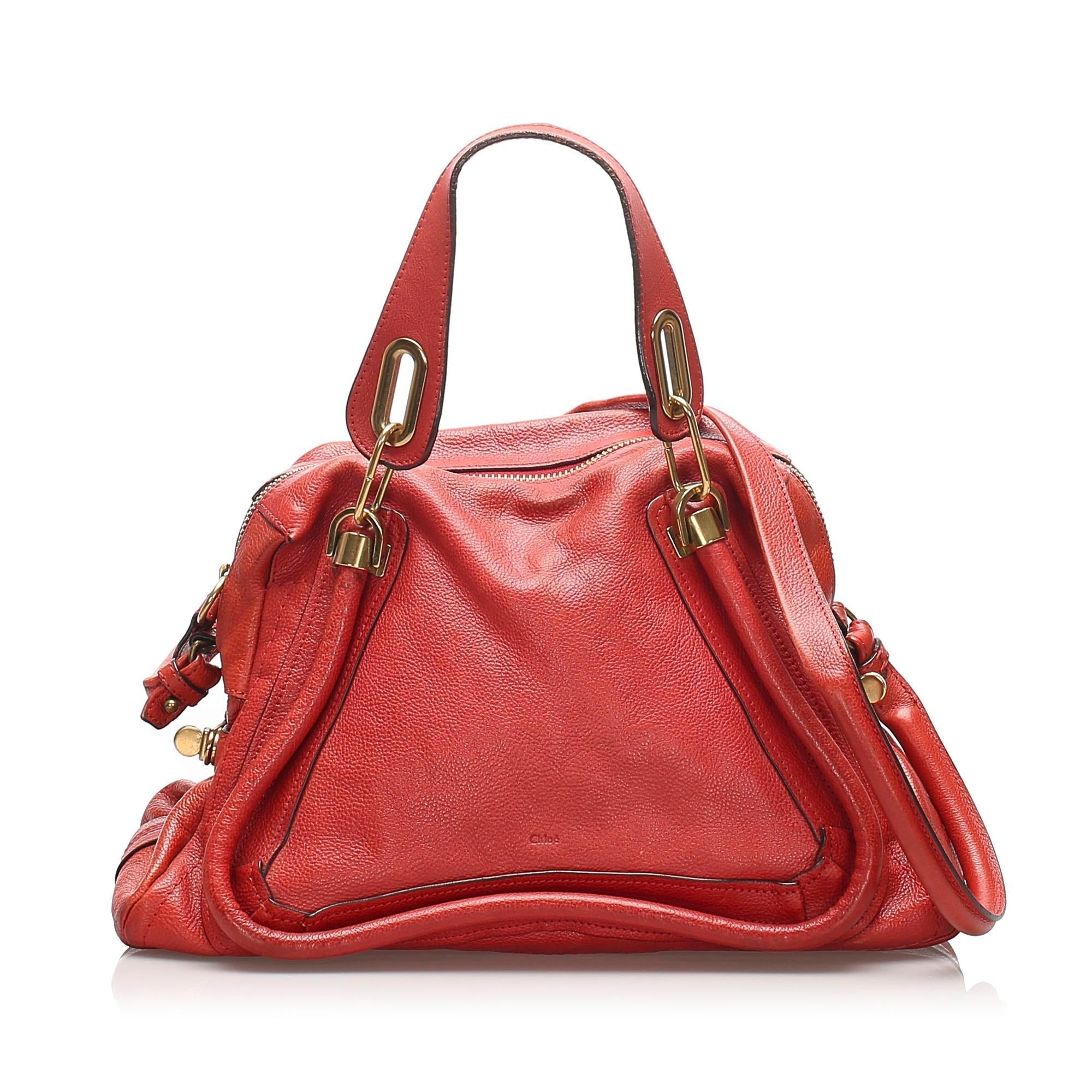 Chloe Paraty Leather Satchel (SHG-15928)