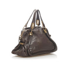 Chloe Paraty Leather Satchel (SHG-22368)
