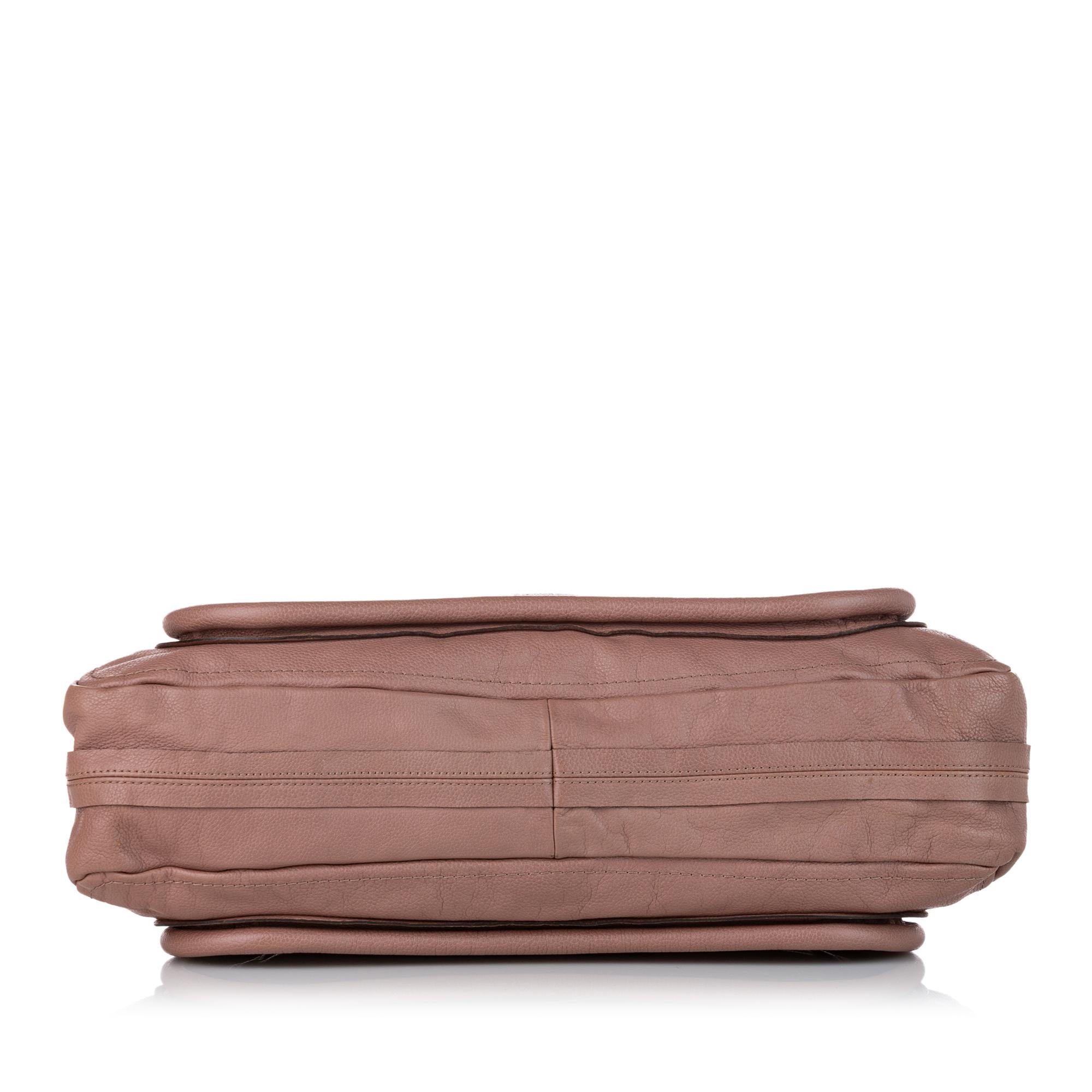 Chloe Paraty Leather Satchel (SHG-25648)