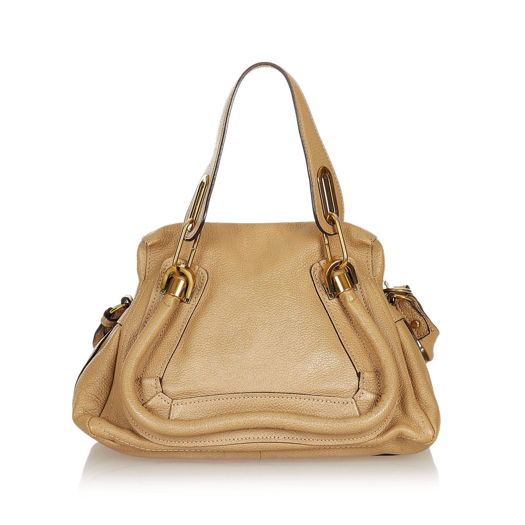 Chloe Paraty Leather Satchel (SHG-26898)