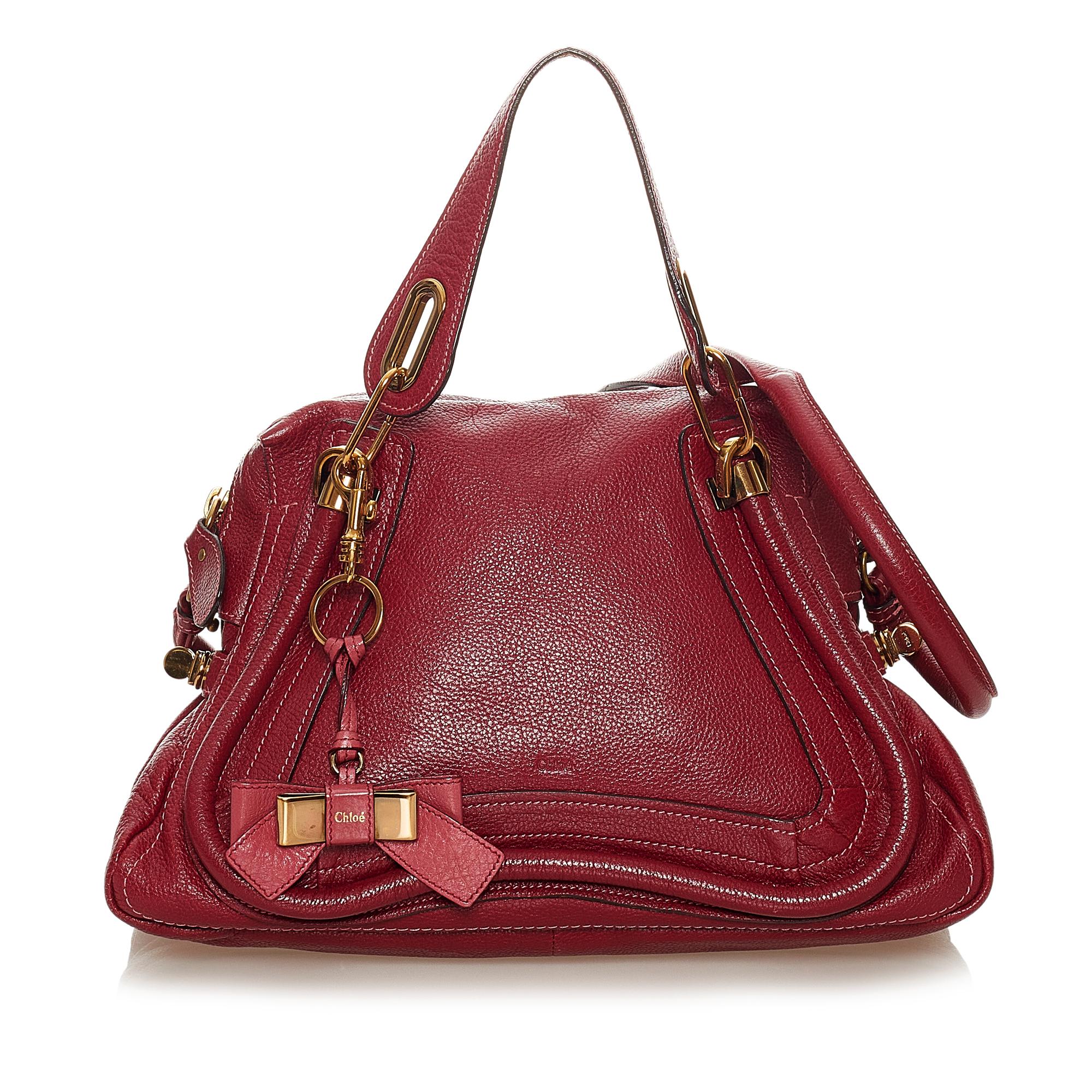 Chloe Paraty Leather Satchel (SHG-27528)
