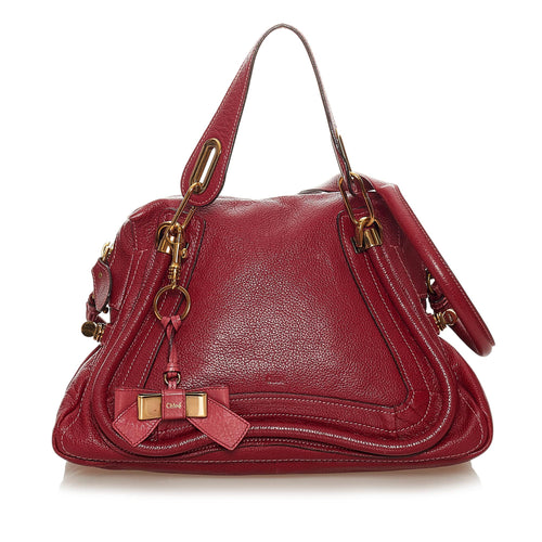 Chloe Paraty Leather Satchel (SHG-27528)
