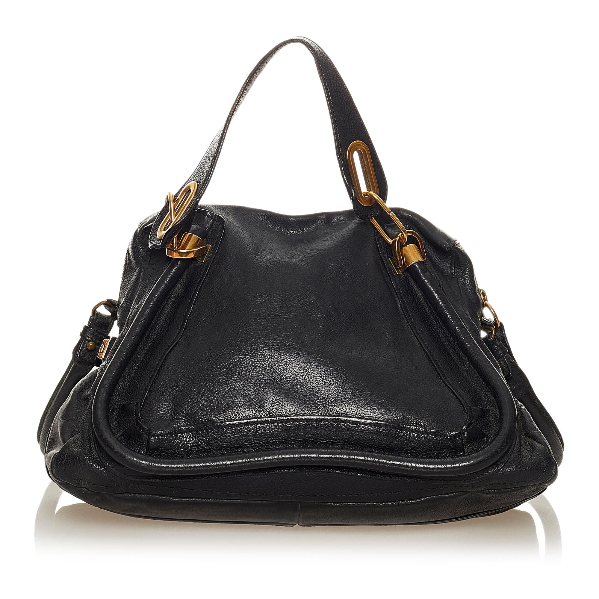 Chloe Paraty Leather Satchel (SHG-27722)