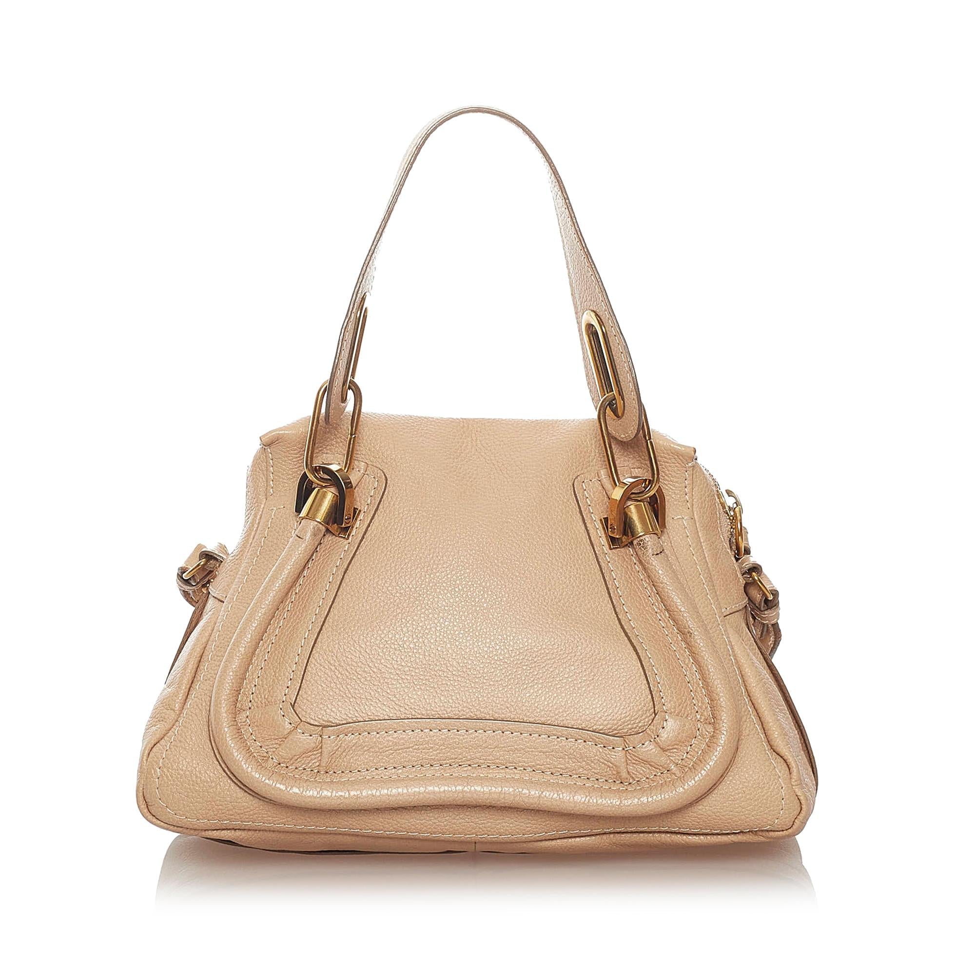 Chloe Paraty Leather Satchel (SHG-28028)