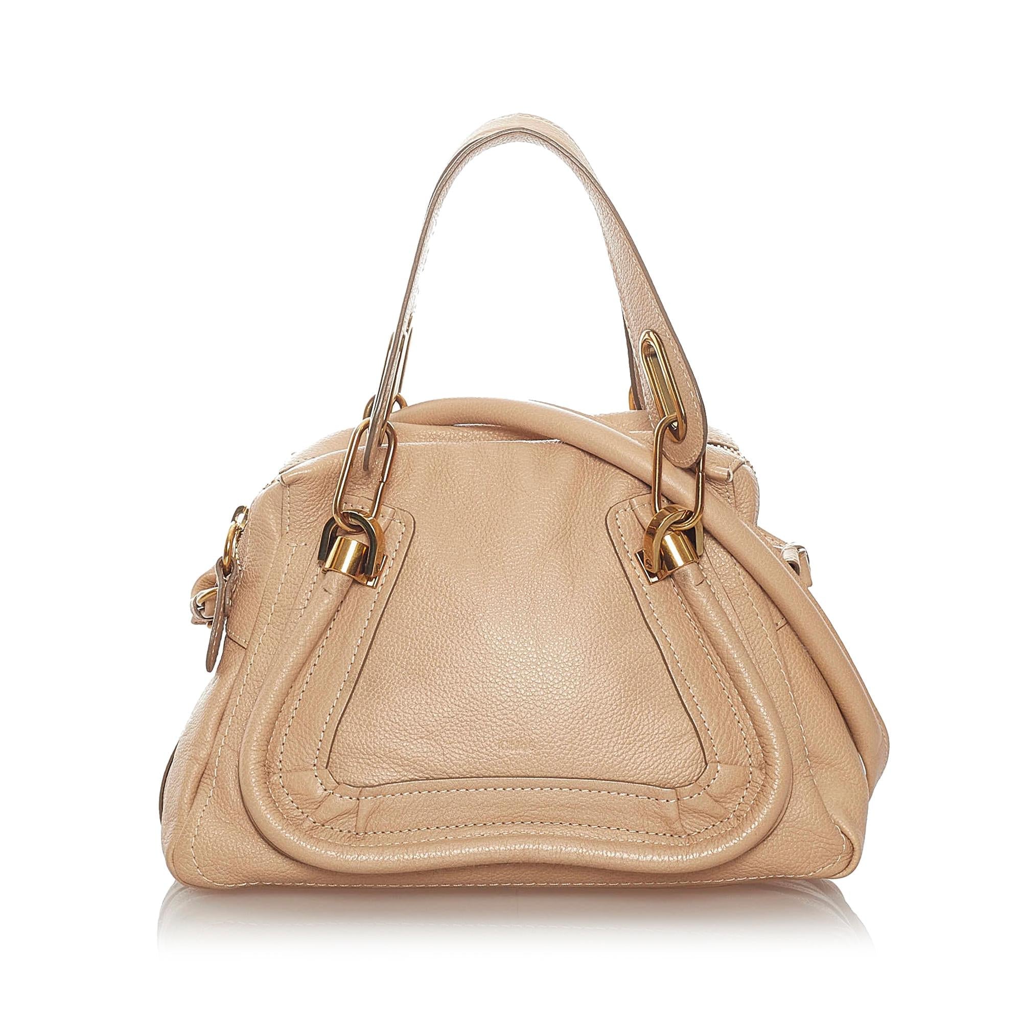 Chloe Paraty Leather Satchel (SHG-28028)