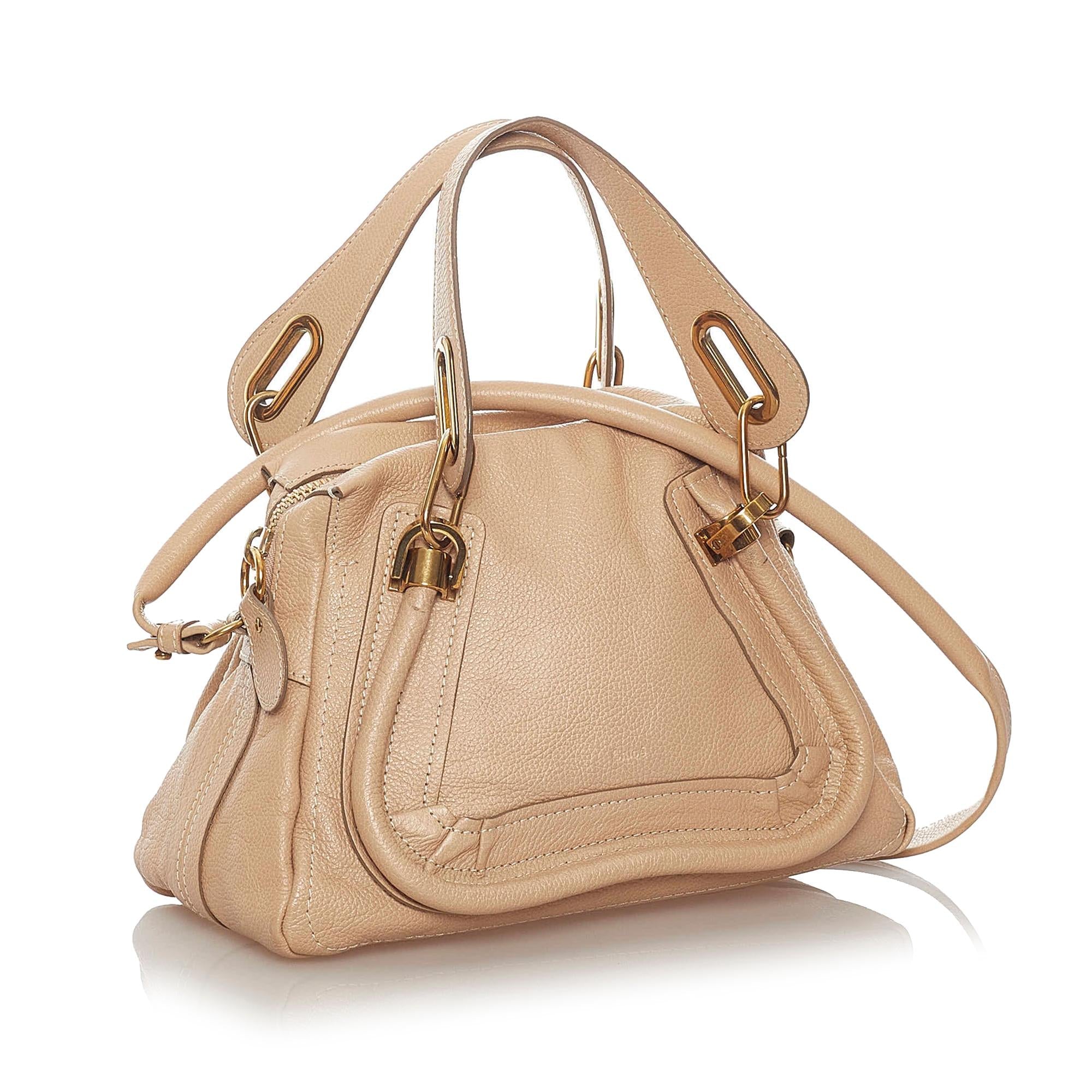 Chloe Paraty Leather Satchel (SHG-28028)