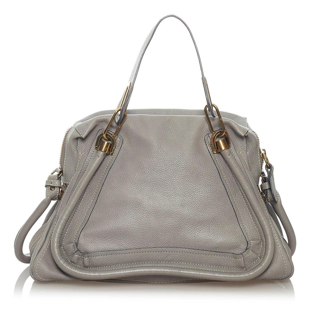 Chloe Paraty Leather Satchel (SHG-28829)