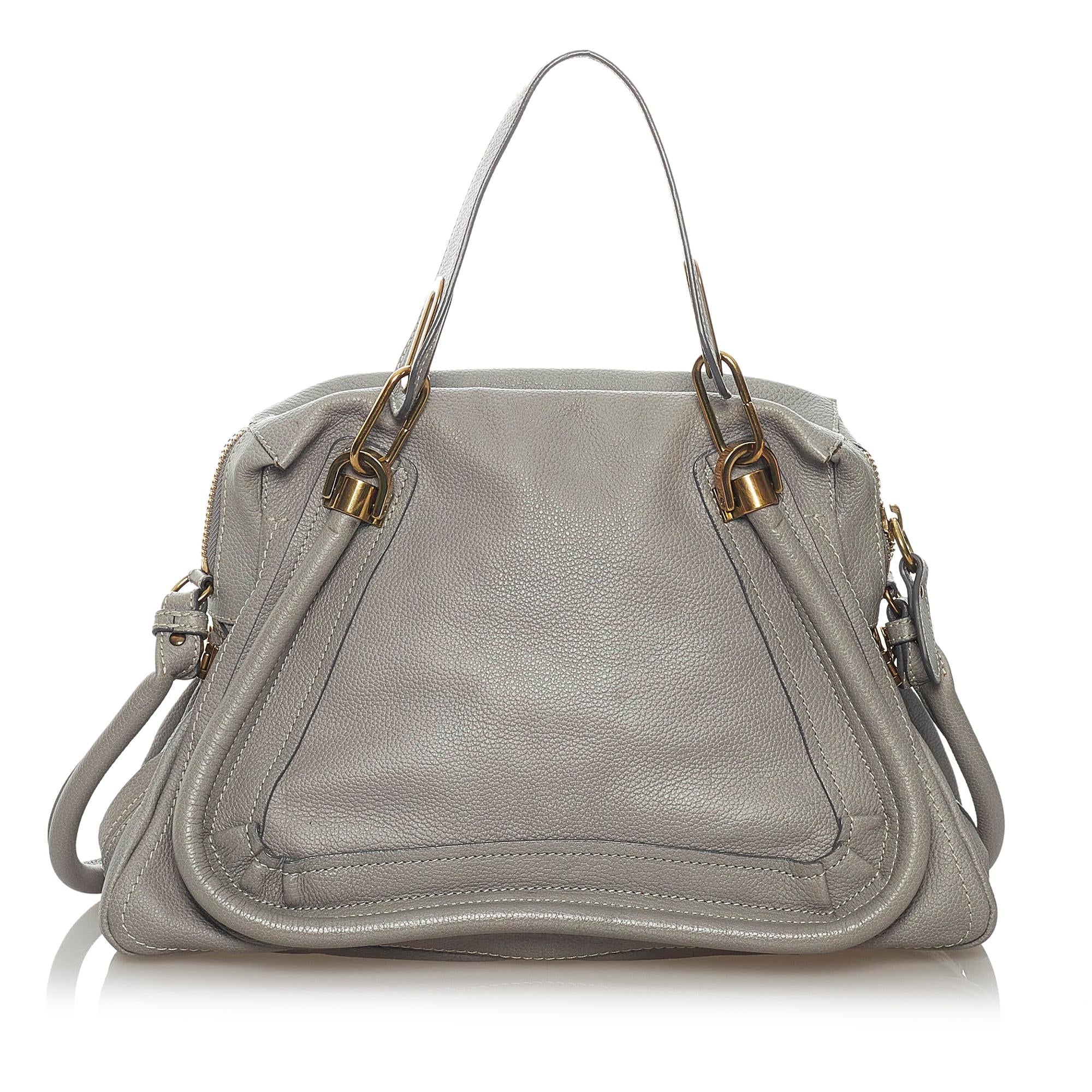 Chloe Paraty Leather Satchel (SHG-28829)