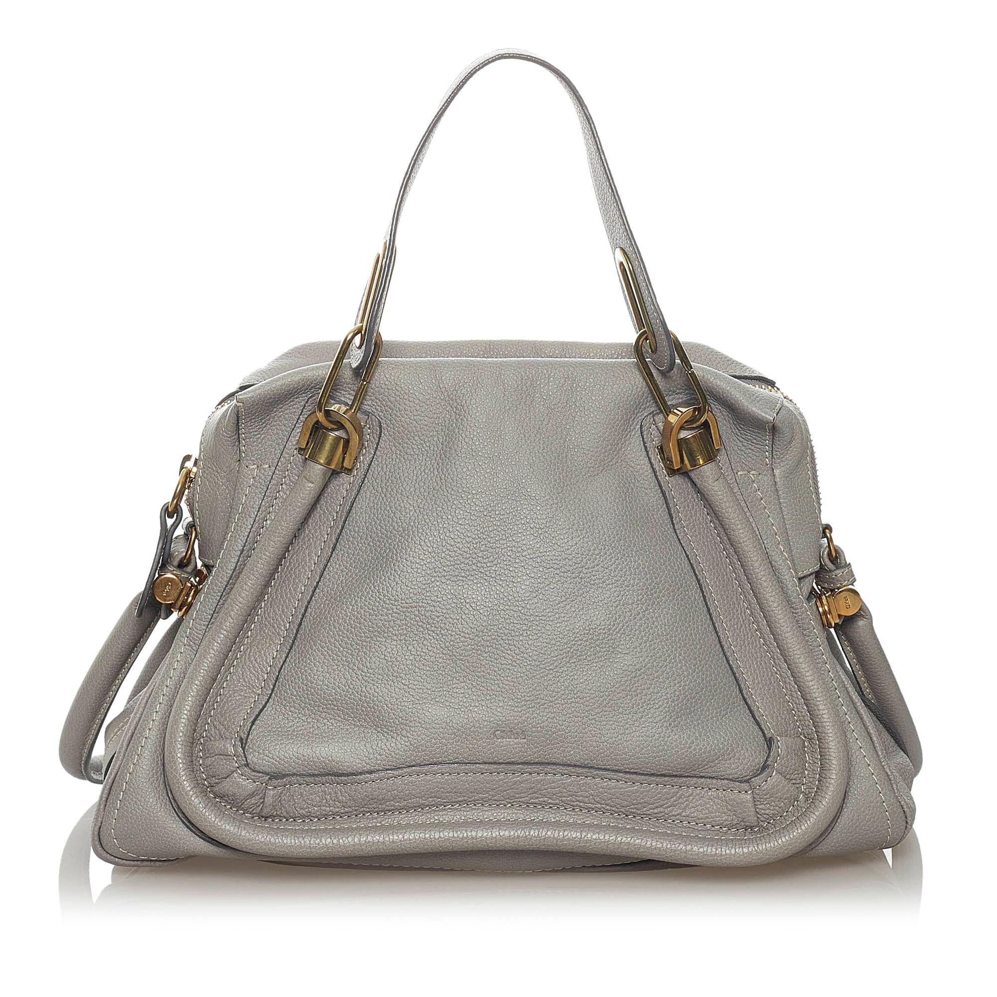 Chloe Paraty Leather Satchel (SHG-28829)