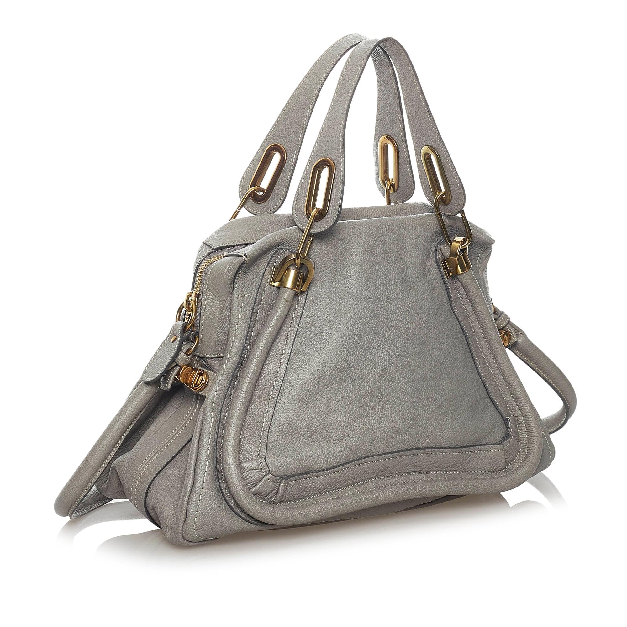 Chloe Paraty Leather Satchel (SHG-28829)