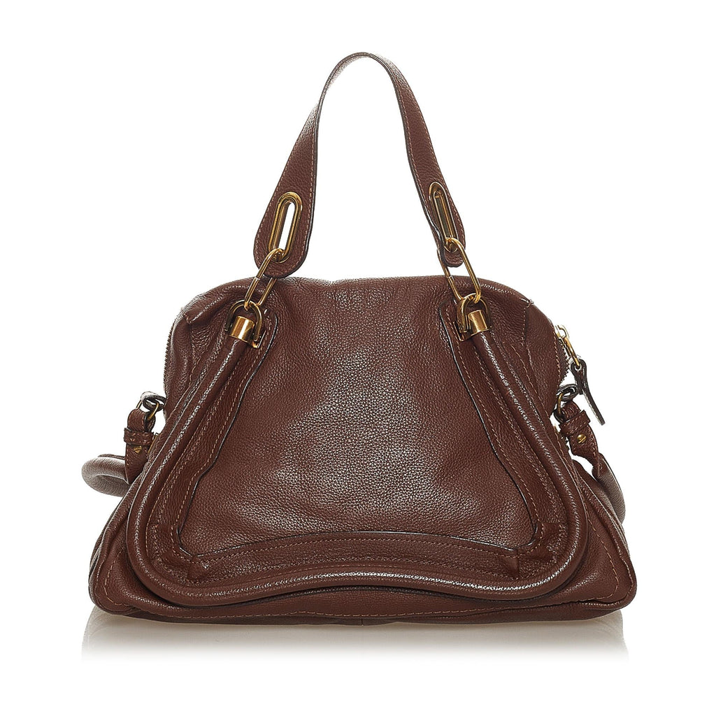 Chloe Paraty Leather Satchel (SHG-28841)