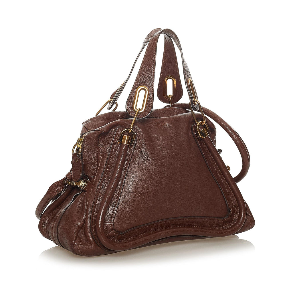 Chloe Paraty Leather Satchel (SHG-28841)