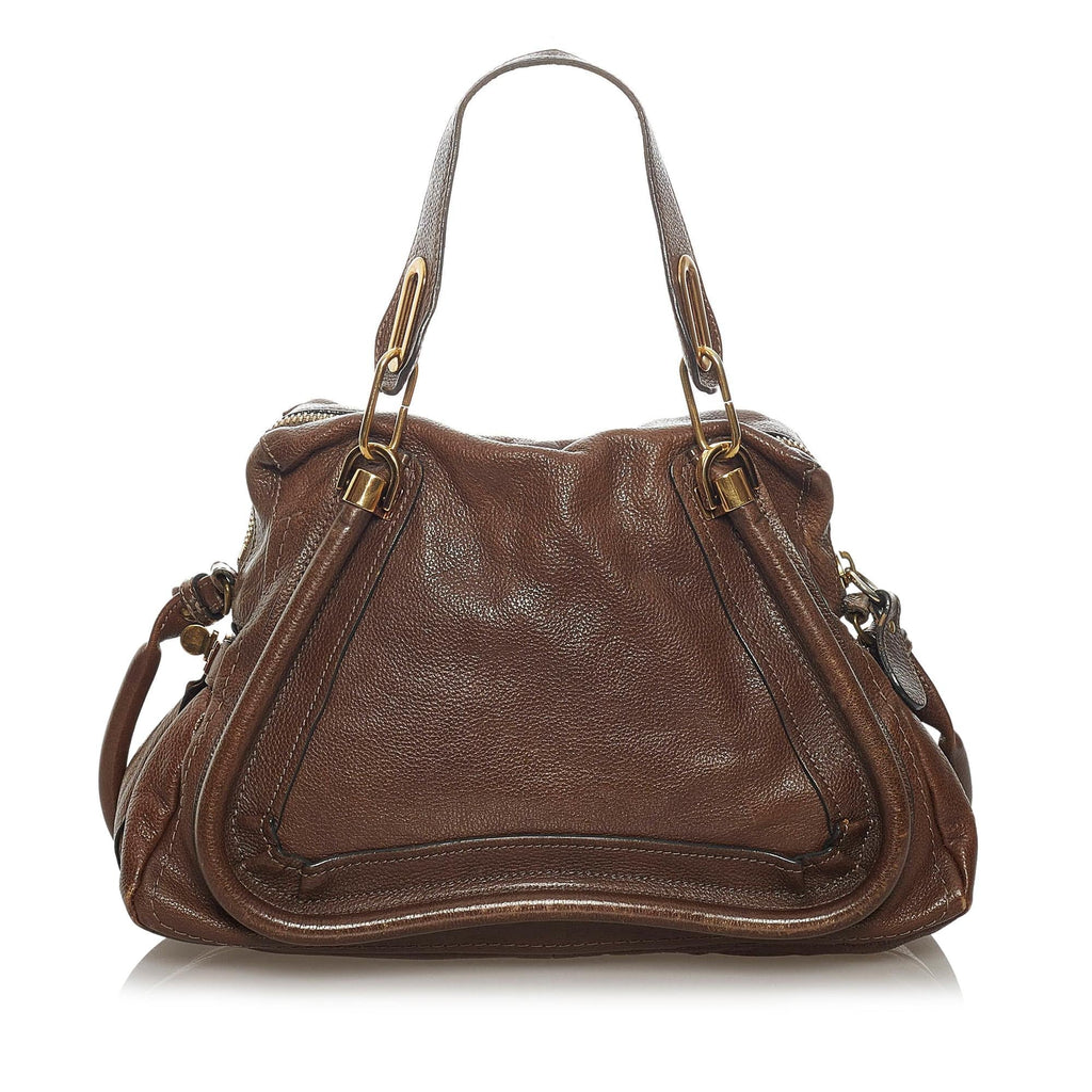 Chloe Paraty Leather Satchel (SHG-29020)