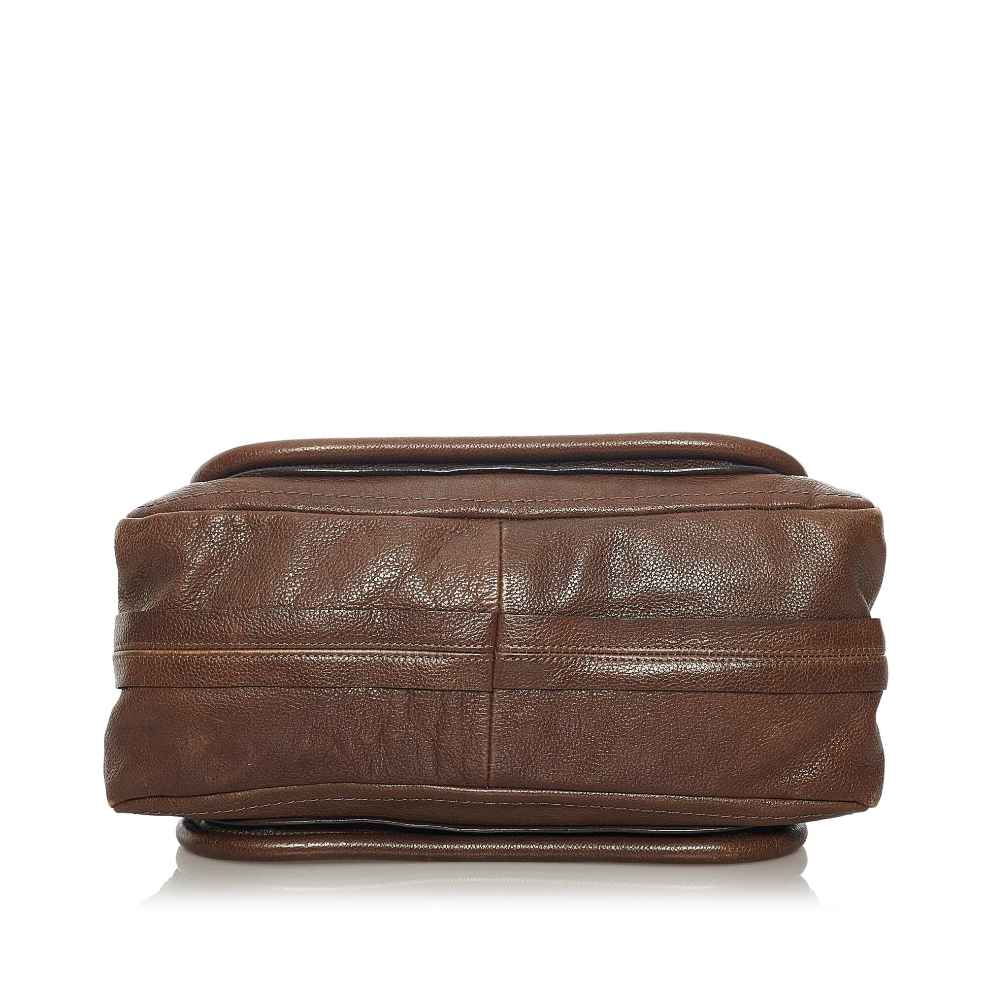 Chloe Paraty Leather Satchel (SHG-29020)