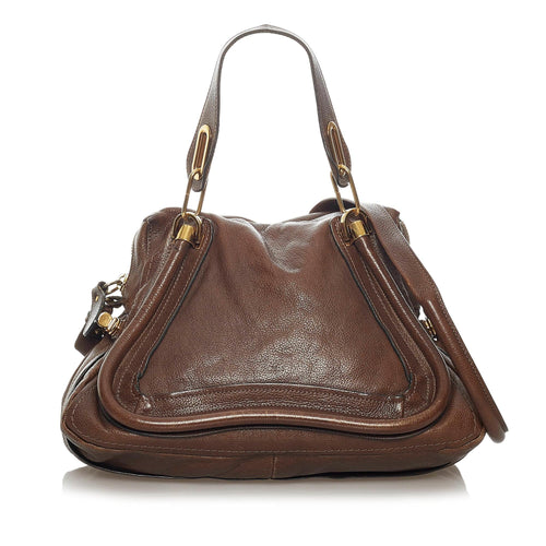 Chloe Paraty Leather Satchel (SHG-29020)