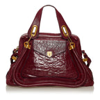 Chloe Paraty Leather Satchel (SHG-29023)