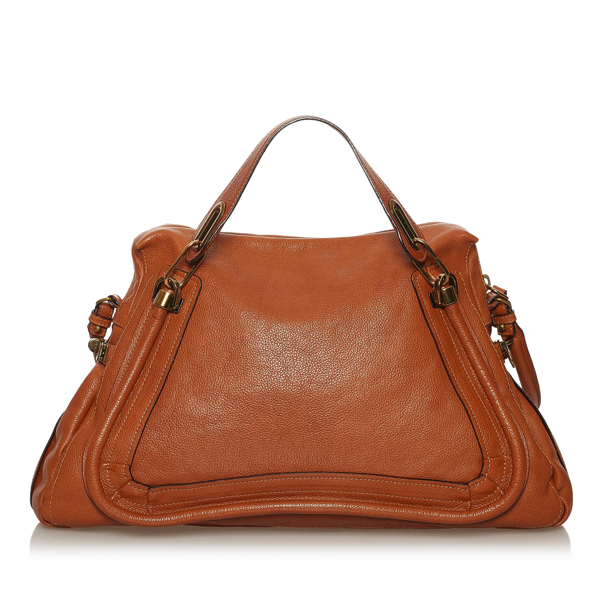 Chloe Paraty Leather Satchel (SHG-29072)