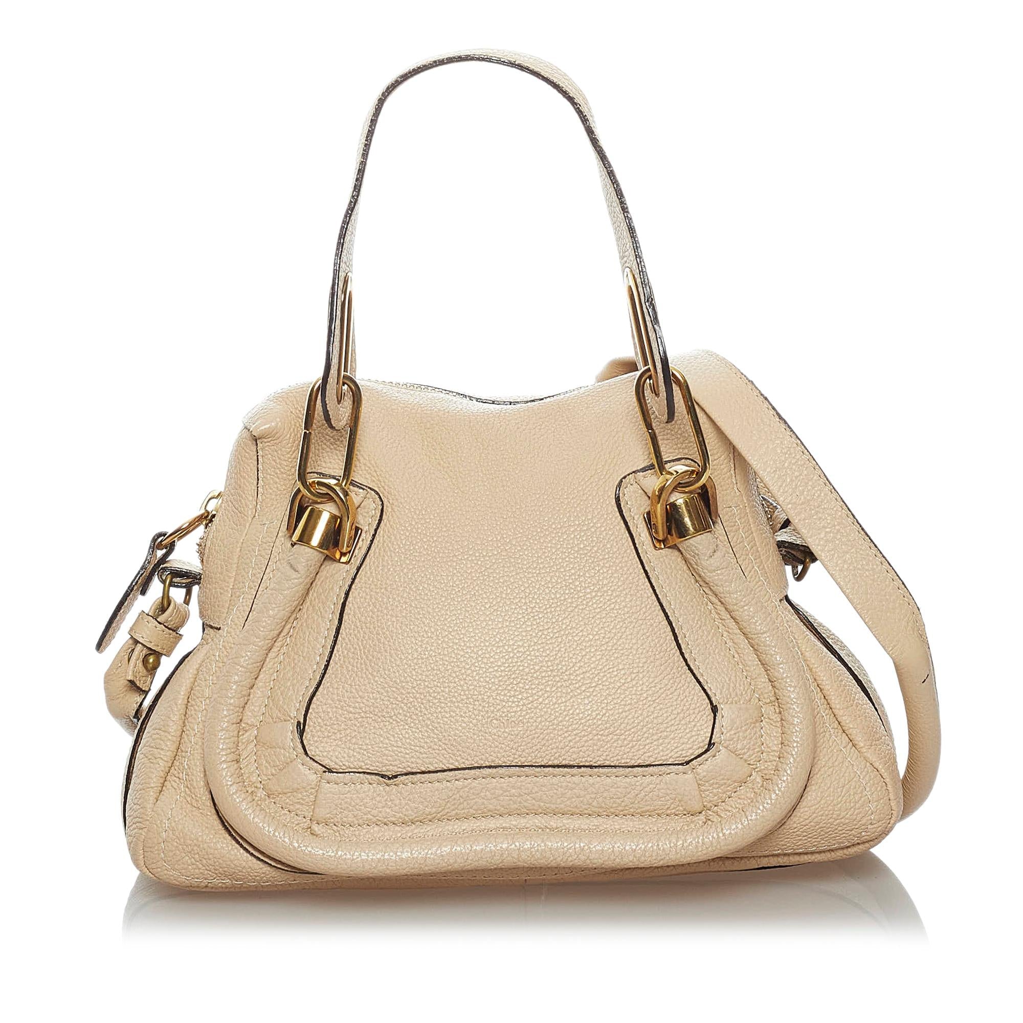 Chloe Paraty Leather Satchel (SHG-29488)